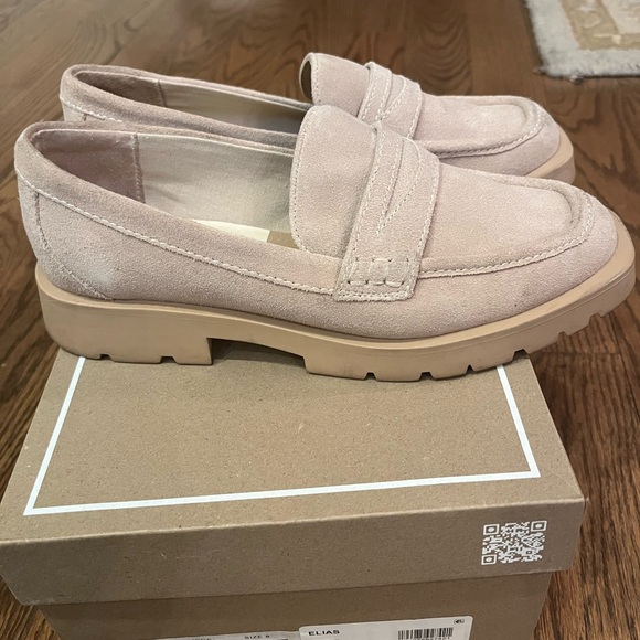 Dolce Vita Dune Suede Chunky Loafers - Picture 5 of 5